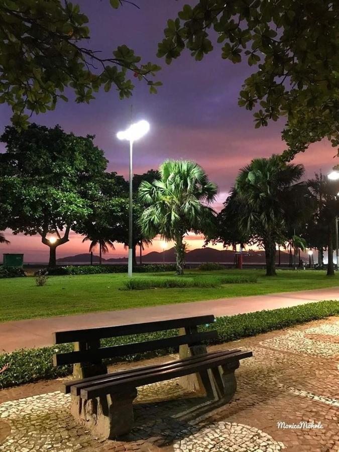 Sala Living Em Predio Familiar Na Av Da Praia Santos  Exteriér fotografie